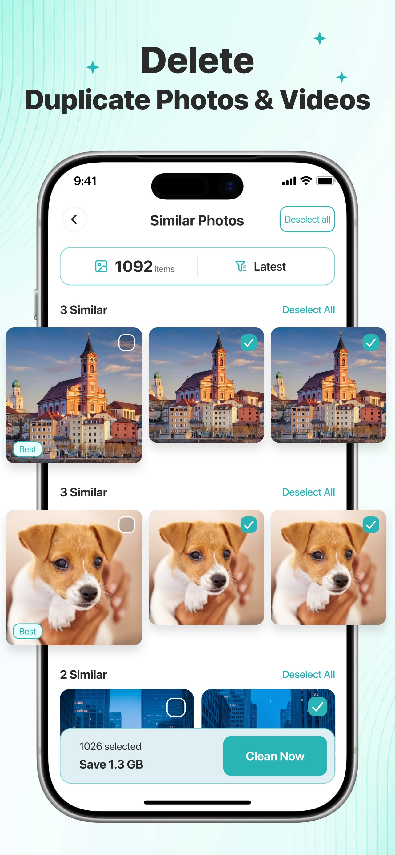 Delete Duplicate Photos & Videos