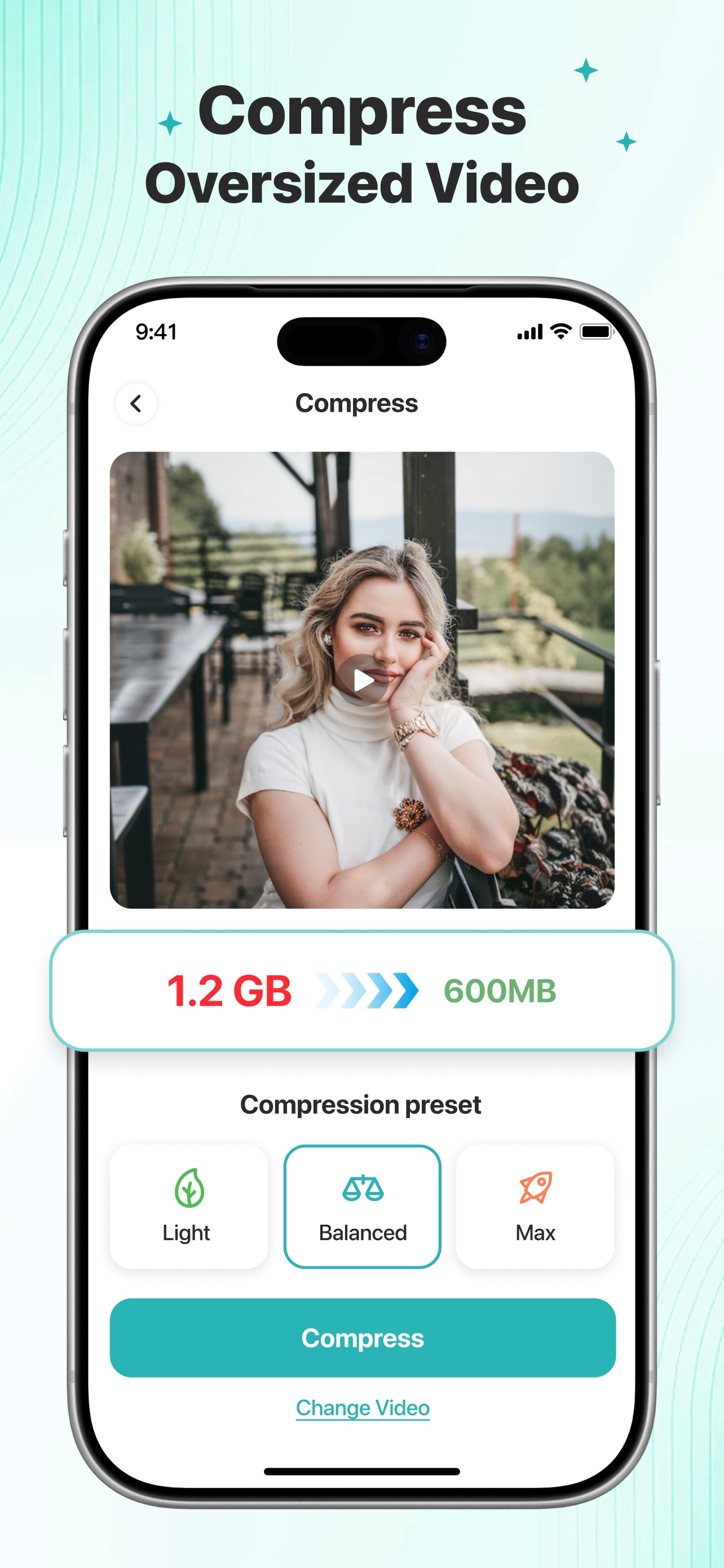 Compress Oversized Video